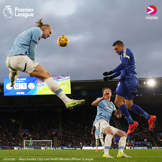 Leicester – Manchester City: Lee Smith/Reuters/Ritzau Scanpix